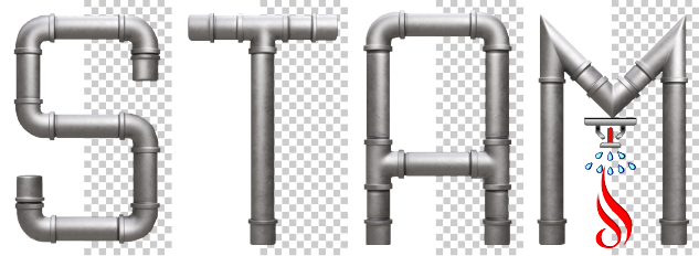 STAM sprinkler logo